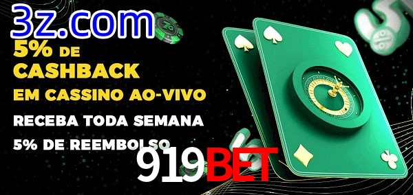 Promoções do cassino ao Vivo 919Bet